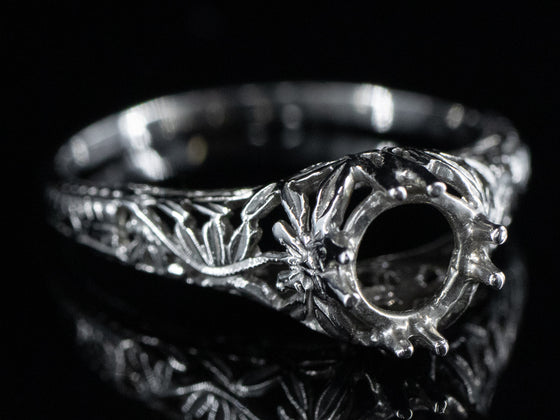 The Thaxter Semi-Mount Engagement Ring