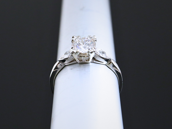 The Bradbury Lab-Grown Diamond Engagement Ring in 14K White Gold