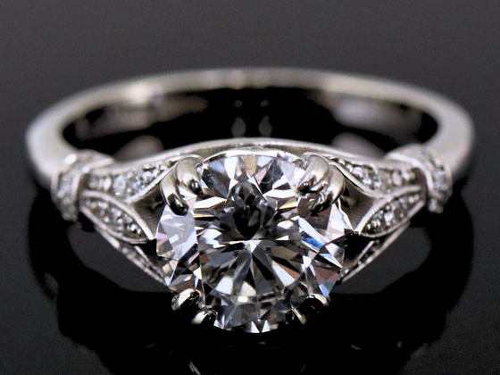The Hampshire Lab-Grown Diamond Engagement Ring in 14K White Gold