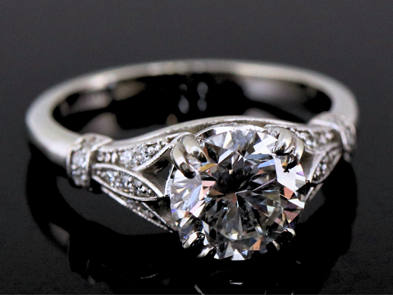 The Hampshire Lab-Grown Diamond Engagement Ring in 14K White Gold