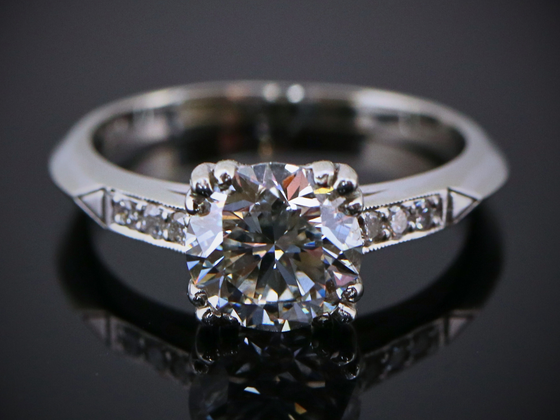 The Shapleigh Lab-Grown Diamond Engagement Ring in 14K White Gold