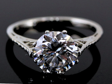  The Woodbury Lab-Grown Diamond Engagement Ring in 14K White Gold