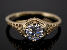  The Bartlett Lab-Grown Diamond Engagement Ring in 14K Yellow Gold