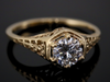 The Bartlett Lab-Grown Diamond Engagement Ring in 14K Yellow Gold