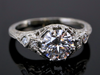 The Bellamy Lab-Grown Diamond Engagement Ring in 14K White Gold