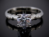 The Deering Lab-Grown Diamond Engagement Ring in 14K White Gold