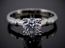  The Deering Lab-Grown Diamond Engagement Ring in 14K White Gold