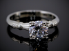 The Deering Lab-Grown Diamond Engagement Ring in 14K White Gold