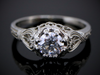 The Forrester Lab-Grown Diamond Engagement Ring in 14K White Gold