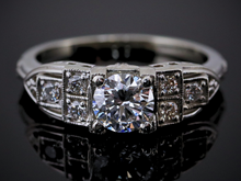  The Garrison Lab-Grown Diamond Engagement Ring in 14K White Gold