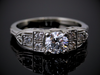 The Garrison Lab-Grown Diamond Engagement Ring in 14K White Gold