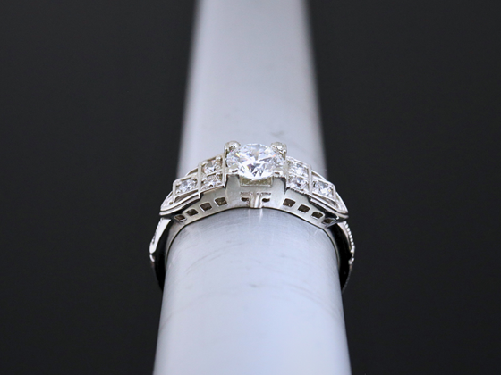 The Garrison Lab-Grown Diamond Engagement Ring in 14K White Gold