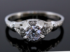 The Lamprey Lab-Grown Diamond Engagement Ring in 14K White Gold