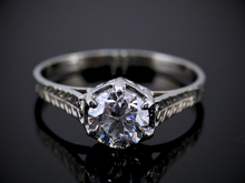  The Longfellow Lab-Grown Diamond Engagement Ring in 14K White Gold