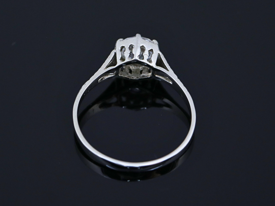 The Longfellow Lab-Grown Diamond Engagement Ring in 14K White Gold
