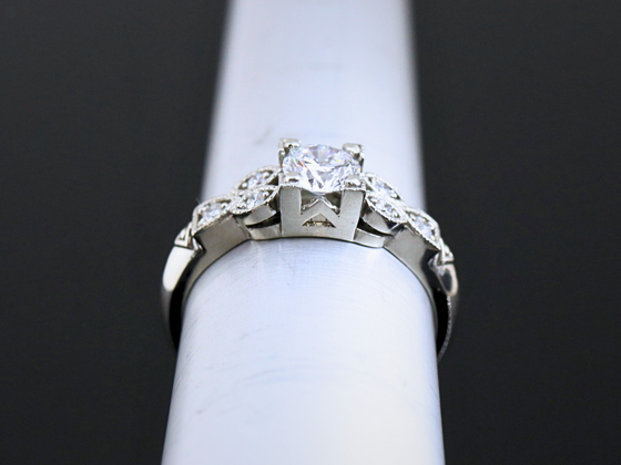 The Merrimack Lab-Grown Diamond Engagement Ring in 14K White Gold