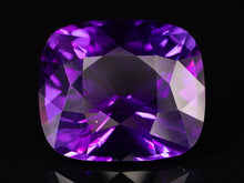  65.58 Ct. Deep Purple Cushion Cut Amethyst
