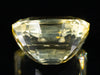 11.41 Ct. Champagne Yellow Octagonal Brilliant Sri Lankan Sapphire