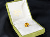 4.37 Ct. Golden Cushion Cut Sphene