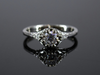 The Atwood Lab-Grown Diamond Engagement Ring in 14K White Gold