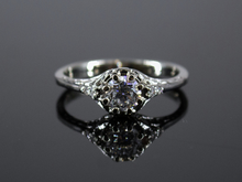  The Atwood Lab-Grown Diamond Engagement Ring in 14K White Gold