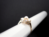 9-Pearl Cluster Ring in 14K Yellow Gold