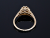 The Greenleaf Natural Diamond Engagement Ring in 14K Yellow Gold