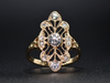 The Cordelia Natural Diamond Dinner Ring