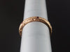 Ruby Inlay Eternity Band in 14K Rose Gold