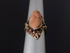 Coral Cameo Ring in 14K Black Hills Gold