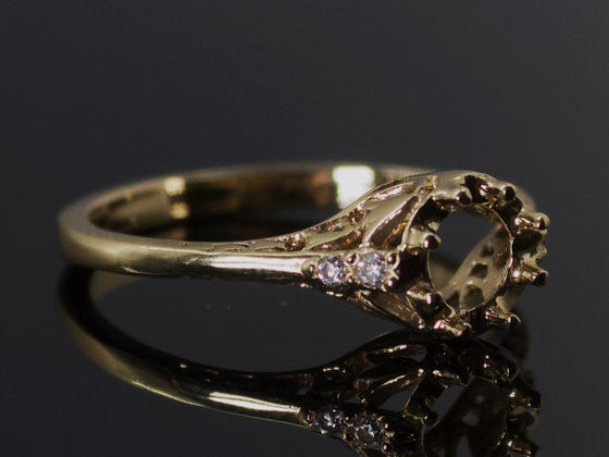 The Atwood Semi-Mount Engagement Ring