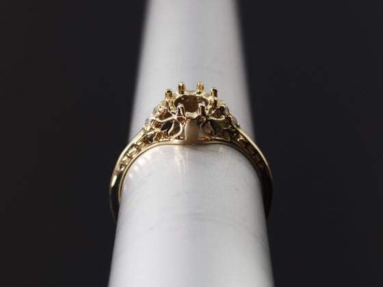 The Atwood Semi-Mount Engagement Ring