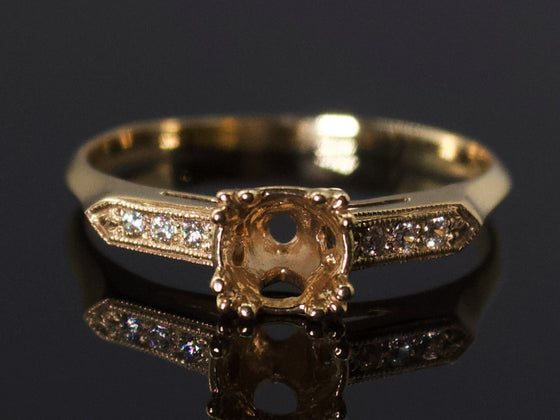 The Madbury Semi-Mount Engagement Ring