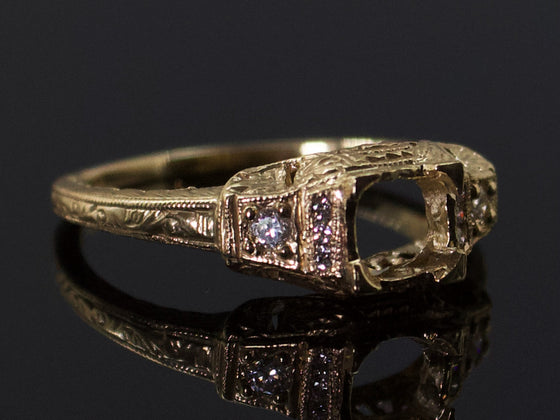The Lafayette Semi-Mount Engagement Ring