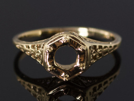 The Bartlett Semi-Mount Engagement Ring