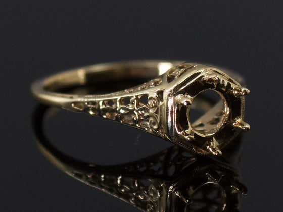 The Bartlett Semi-Mount Engagement Ring