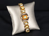 Golden Bloom Enamel Bracelet in 14K Yellow Gold