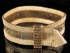 Adjustable Retro Buckle Bracelet in 14K Yellow Gold