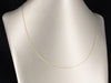 14K Yellow Gold Baby Wheat Chain