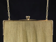  Flapper Purse with Sapphire Accents in 14K Yellow Gold