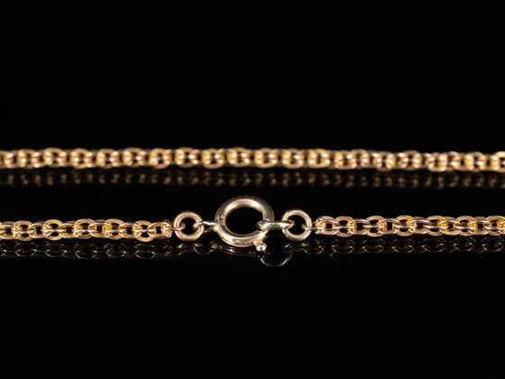 Winged Faience Scarab Egyptian Revival Necklace