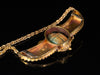 Winged Faience Scarab Egyptian Revival Necklace