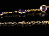 Amethyst Cascade Necklace in 14K Yellow Gold