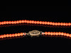 Coral Strand with Gold Filled Clasp 18"