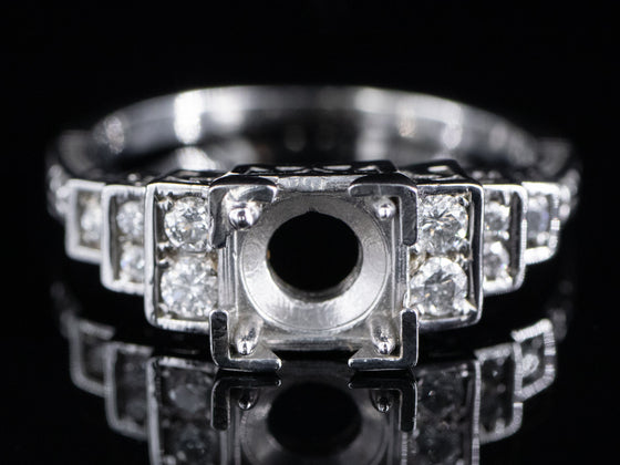 The Prescott Semi-Mount Engagement Ring
