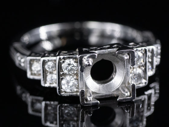 The Prescott Semi-Mount Engagement Ring