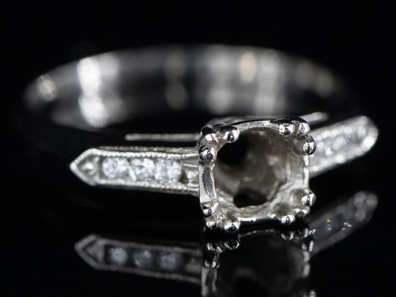 The Madbury Semi-Mount Engagement Ring