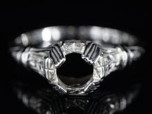  The Lamprey Semi-Mount Engagement Ring
