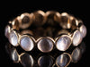 The Moonstone Band in 18K Rose Gold