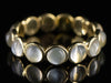 The Moonstone Band in 18K Yellow Gold
